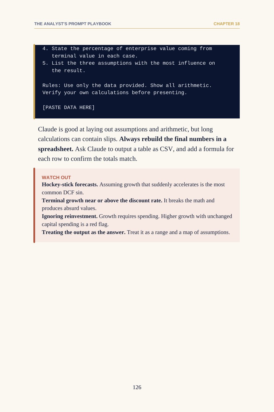 A Simplified DCF, page 126